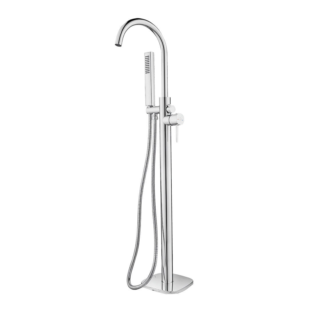 Baterie cadă freestanding BAP811S finisaj crom montaj pe pardoseală