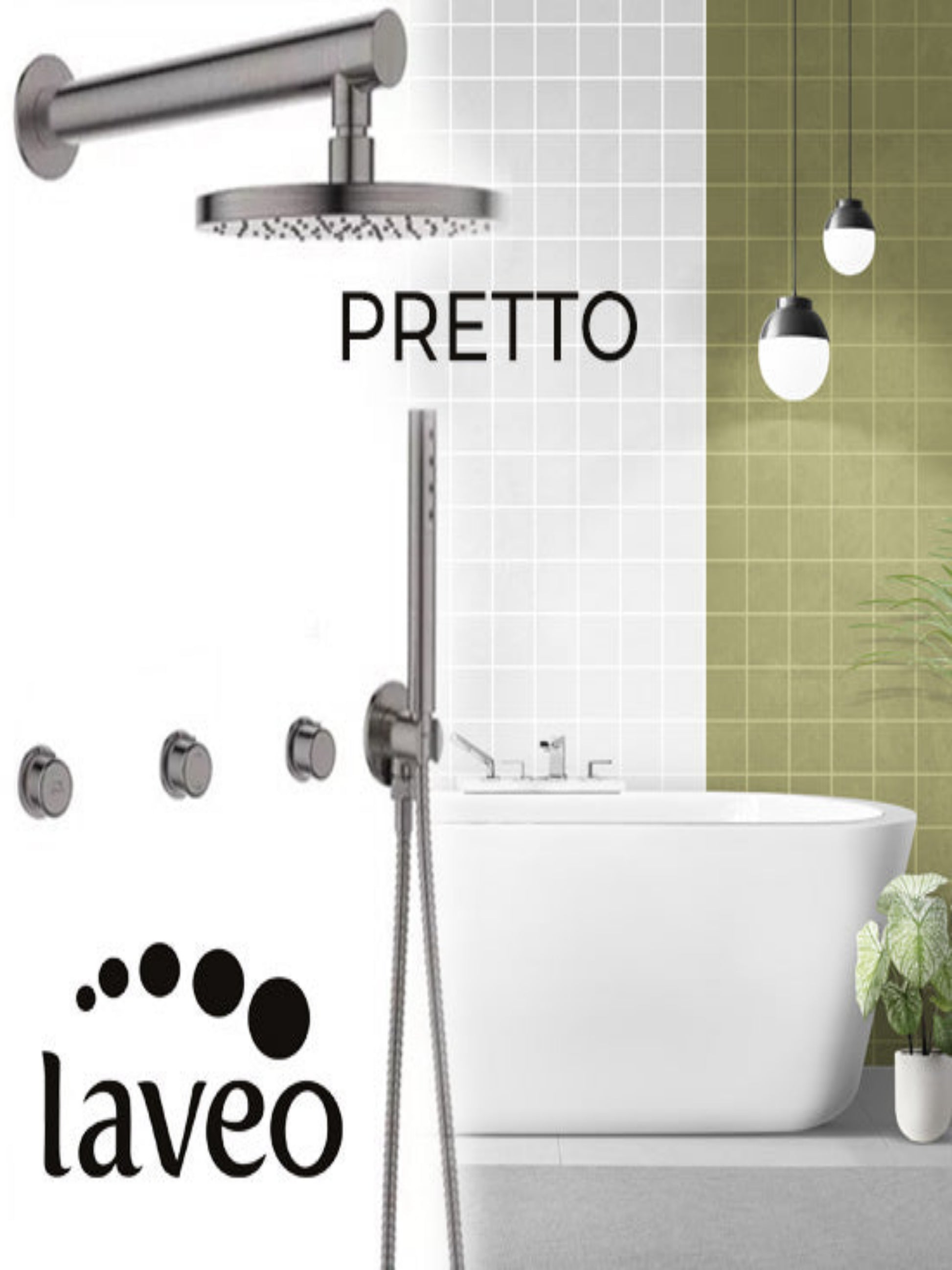 Baterie Laveo Pretto cu montaj ingropat