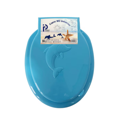Model: Delfin – un design relaxant și atrăgător.
Material: Durabil și rezistent la uzură.
Dimensiuni: Universal, compatibil cu majoritatea vaselor WC.
Montare: Ușor de instalat cu sistemul de prindere rapidă.