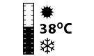 Coloana de Dus cu Baterie Termostatica, LAVEO PRETTO