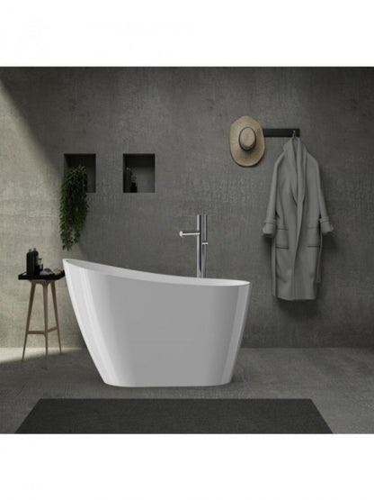 Cada freestanding Spatio Allure – vedere frontală, alb lucios