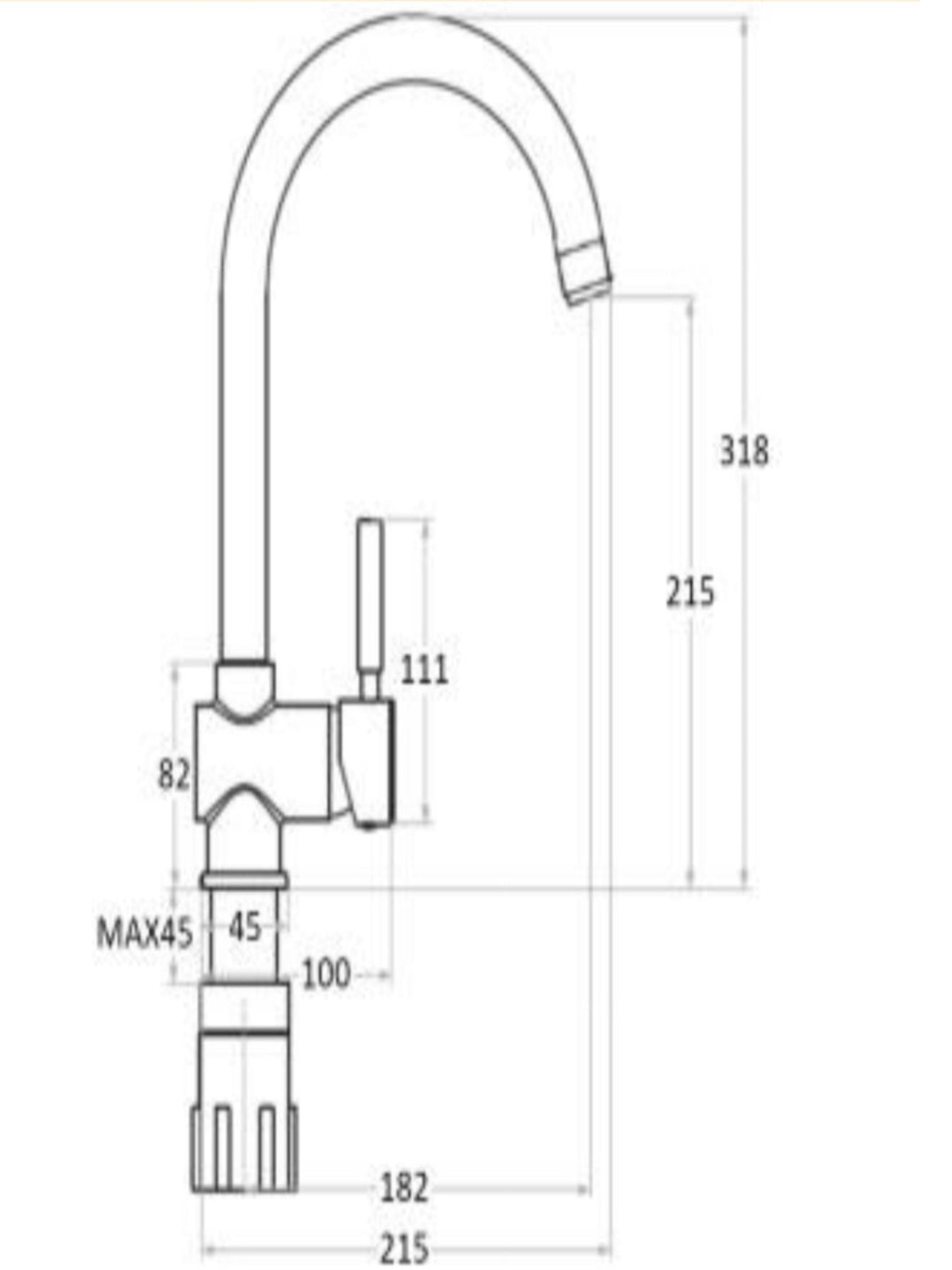 Caracteristici principale:

Finisaj Elegant: Design modern și sofisticat, potrivit pentru orice bucătărie cu stil contemporan.
Pipă Înaltă: Asigură spațiu suplimentar pentru spălarea vaselor mari și umplerea recipientelor înalte.
Tehnologie Economică: Proiectată pentru a reduce consumul de apă, contribuind la eficiență și economie de resurse.
Mâner Ergonomic: Permite control precis al temperaturii și debitului de apă pentru o utilizare confortabilă.